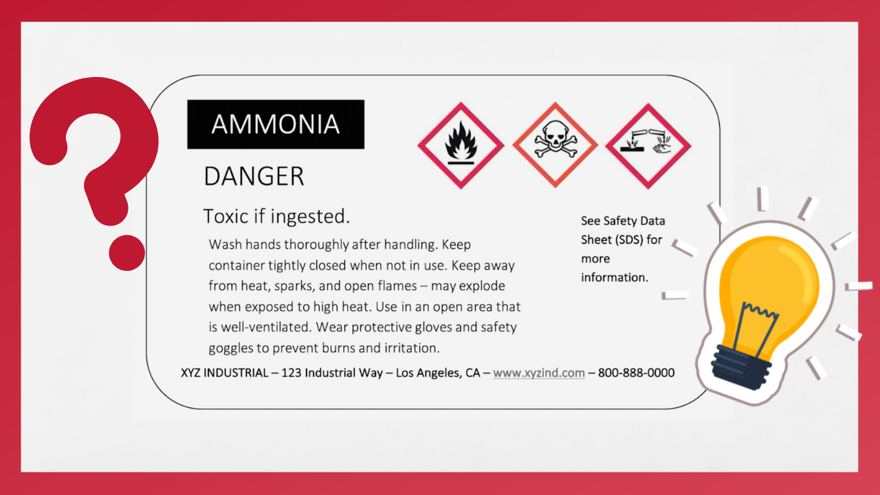Hazardous Substance Labels